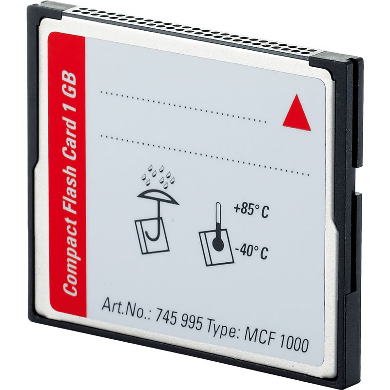 MCF1000, karta CompactFlash 1GB.